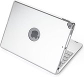 iPadspullekes - Apple iPad Air 2019 Toetsenbord Hoes - 10.5 inch - Bluetooth Keyboard Case - Toetsenbord Verlichting met Touchpad Muis - Zilver