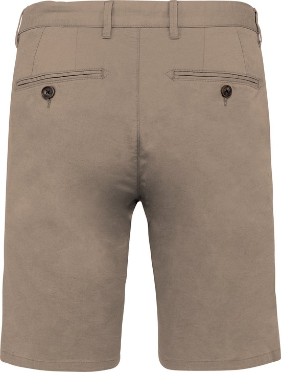 M.E.N.S. korte broek blauw effen katoen normale fit Kuba