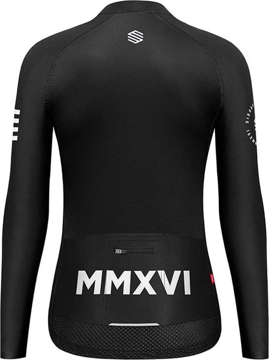 Heren Fietsen gravel wielershirt lange mouwen GM3 Karakórum Blauw