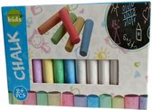 Mini krijtjes - Multicolor - Set van 24 - Tekenen - Kleuren - Krijt - Buitenspelen