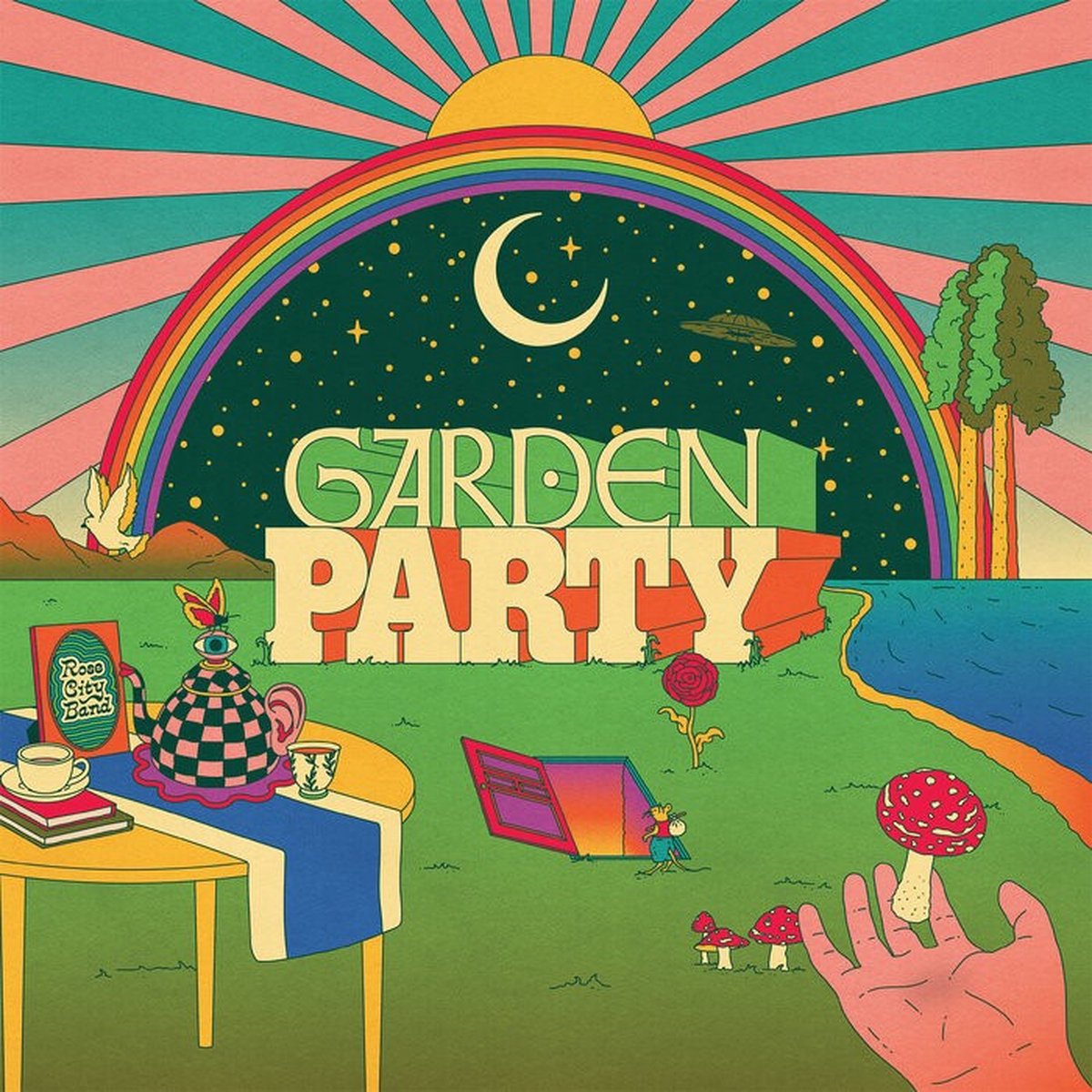 Rose City Band - Garden Party (LP) (Coloured Vinyl) (Limited Edition)