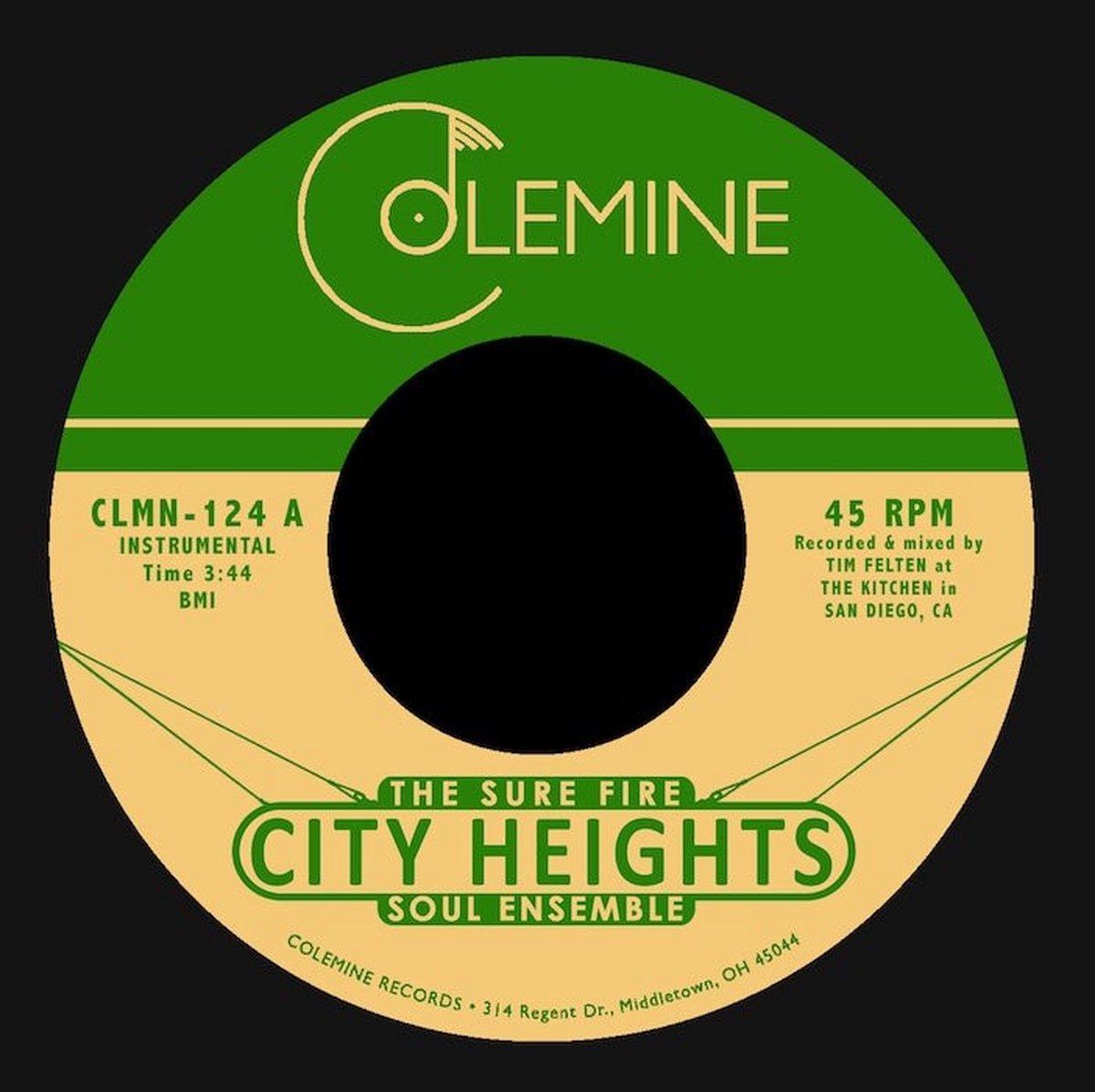 Sure Fire Soul Ensemble - City Heights (7" Single)