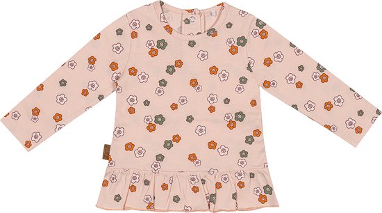 Frogs and Dogs - meisjes shirt - pink - Maat 80