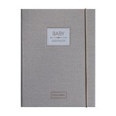 Pimpelmees baby guestbook / babybezoekboek luxe edition - Warm Nude