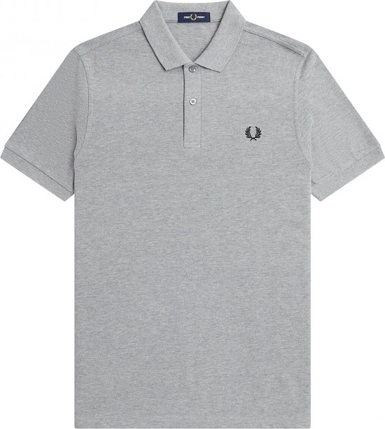 Fred Perry M3600 polo twin tipped shirt - pique - Steel Marl - Maat: XL
