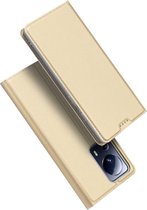 Dux Ducis - Geschikt voor Xiaomi 13 Lite - Slim bookcase hoesje - Goud