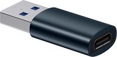 Baseus ZJJQ000103, USB-A, USB-C, Bleu