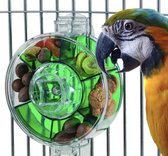 Foerageer wiel Papegaaien XL- papegaai speelgoed intelligentie - speelgoed papegaaien - papegaaien speelgoed