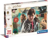 Clementoni - Puzzel 180 Stukjes Harry Potter, Kinderpuzzels, 7-9 jaar, 29068