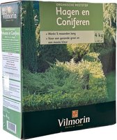 Vilmorin Hagen en Coniferen 4 kg - Voor Gezonde Groei, Mooie Kleur en 5 Maanden Lange Werking