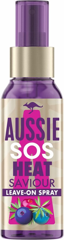 3x Aussie Haarspray Care SOS Instant Heat Saviour 100 ml