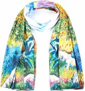Bijoutheek Sjaal (Fashion) Windmolens (70 x 170 CM) Geel