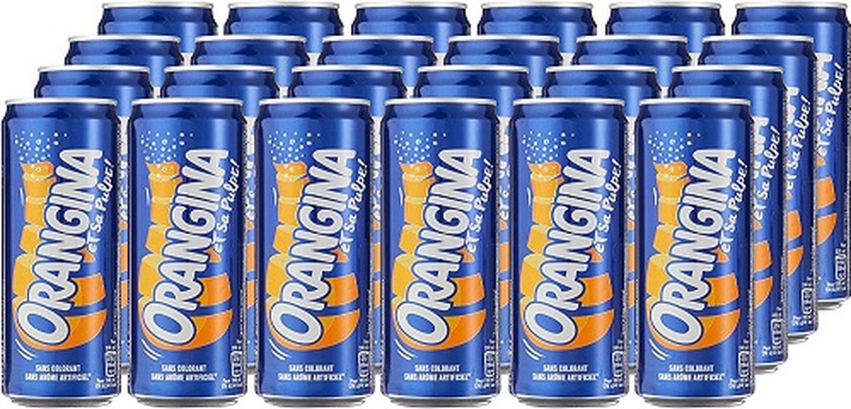 Orangina Limonade original 24 blikken à 33 cl