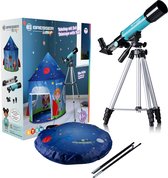 Bresser Junior Telescoop - 50/360 - Sterrenkijker voor kinderen - Met tent en accessoires