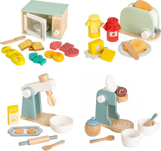Enfants heureux Mini la cuisson des aliments jouets Set de cuisine