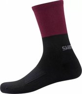 Sports Socks Shimano Original Wool Black Maroon