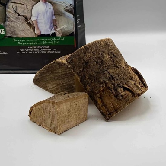 Rookchunks Olijf zak 2,5kg - Europees en duurzaam geproduceerd - Legua - Europees rookhout