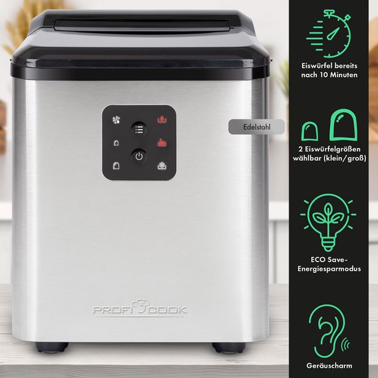ProfiCook EWB 1253 - IJsblokjesmachine - 8-12Kg van Pro — afbeelding 4
