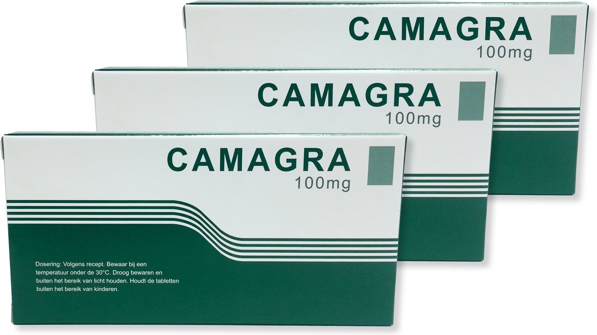 Camagra 100MG - Extra sterk - 15 Stuks - Nederlandse formule van de bekende groene erectiepil