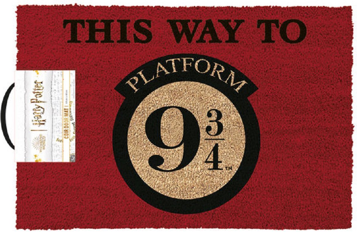 Harry Potter (This Way To Platform 9 3/4) 60X40cm Deur Mat