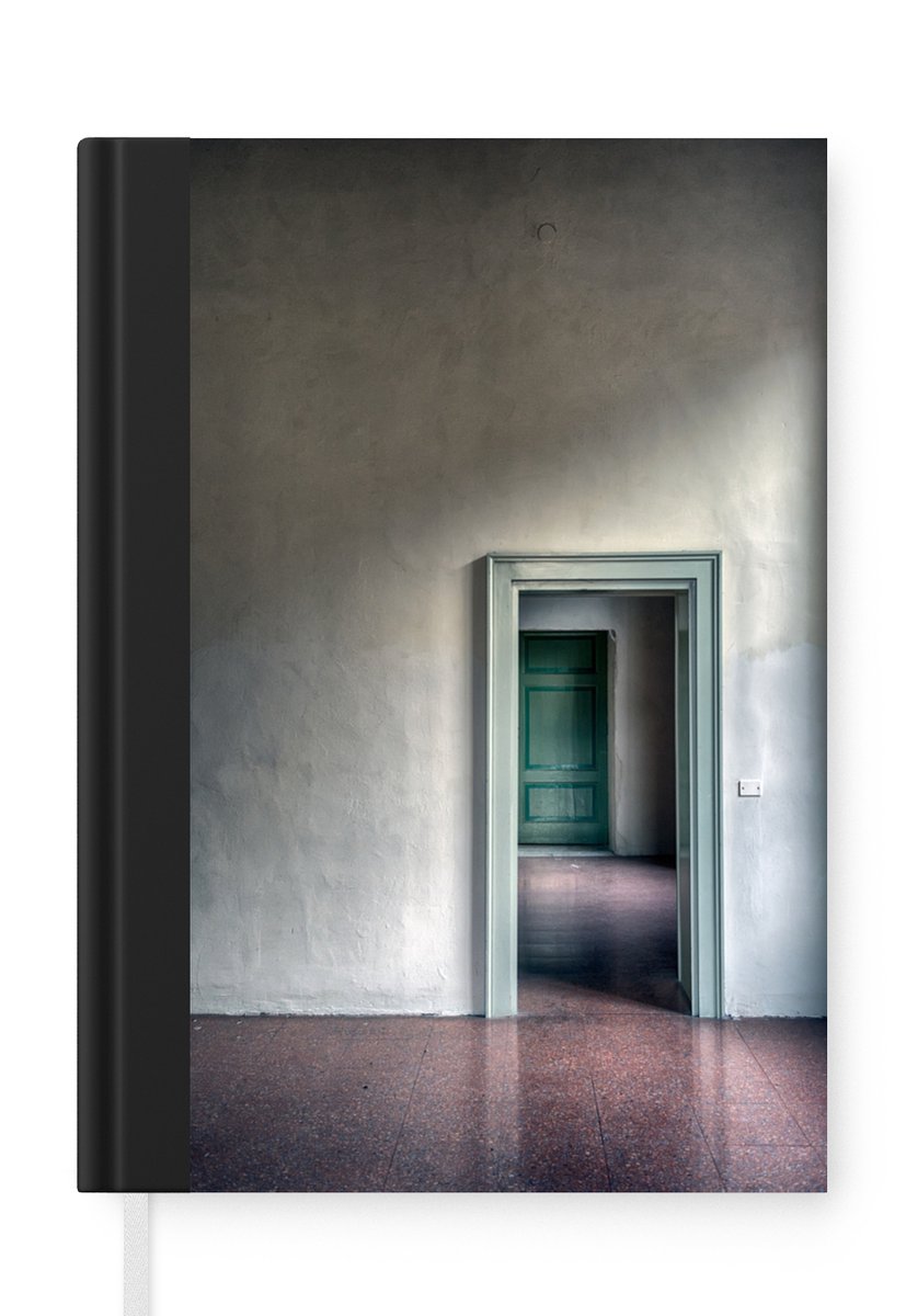 Notitieboek - Schrijfboek - Architectuur - Huis - Deur - Abstract - Notitieboekje klein - A5 formaat - Schrijfblok