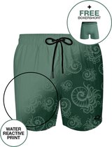 Muchachomalo - 1-pack zwembroek + boxershort voor mannen - Maat 134/140