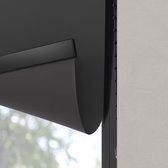 Dutchblinds Rolgordijn - verduisterend - Zwart - 225x190cm - Raamdecoratie op maat