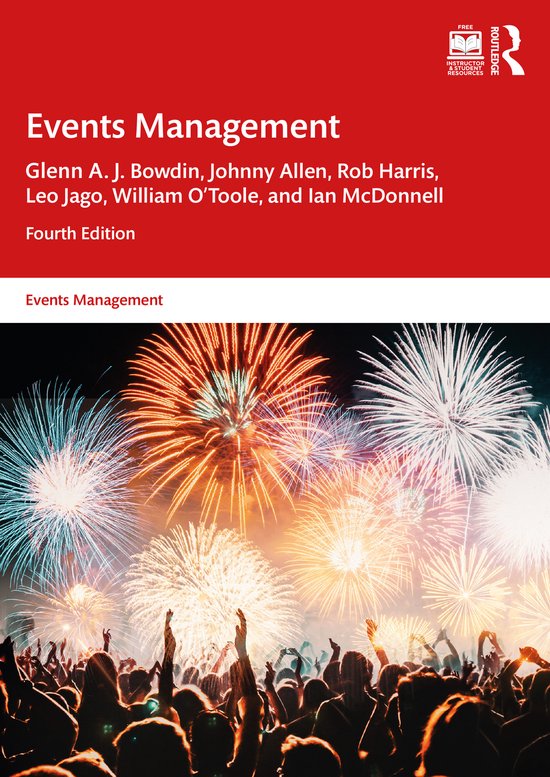 Events Management Events Management, Glenn A. J. Bowdin