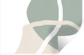 Muurstickers - Sticker Folie - Minimalisme - Pastel - Design - 60x40 cm - Plakfolie - Muurstickers Kinderkamer - Zelfklevend Behang - Zelfklevend behangpapier - Stickerfolie