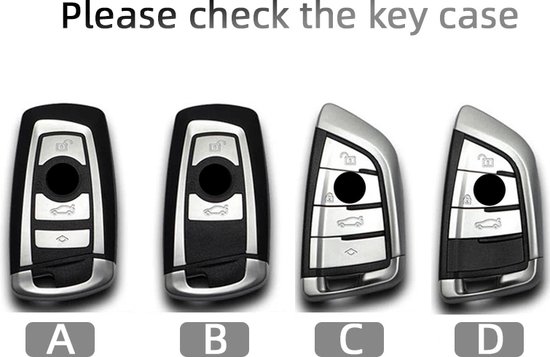Housse en Cuir pour clé BMW Porte-clés pour BMW Serie 1 3 5 X3 X5