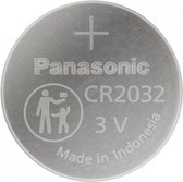 Panasonic CR2032 - DL2032 225mAh 3V lithium knoopcelbatterij - 1 stuk