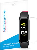 Telefoonglaasje Screenprotectors - Geschikt voor Samsung Galaxy Fit 2 - PMMA - (Dun/Flexibel) Plexiglas Screenprotector - Geschikt voor Samsung Galaxy Fit 2 - Beschermglas - Smartwatch
