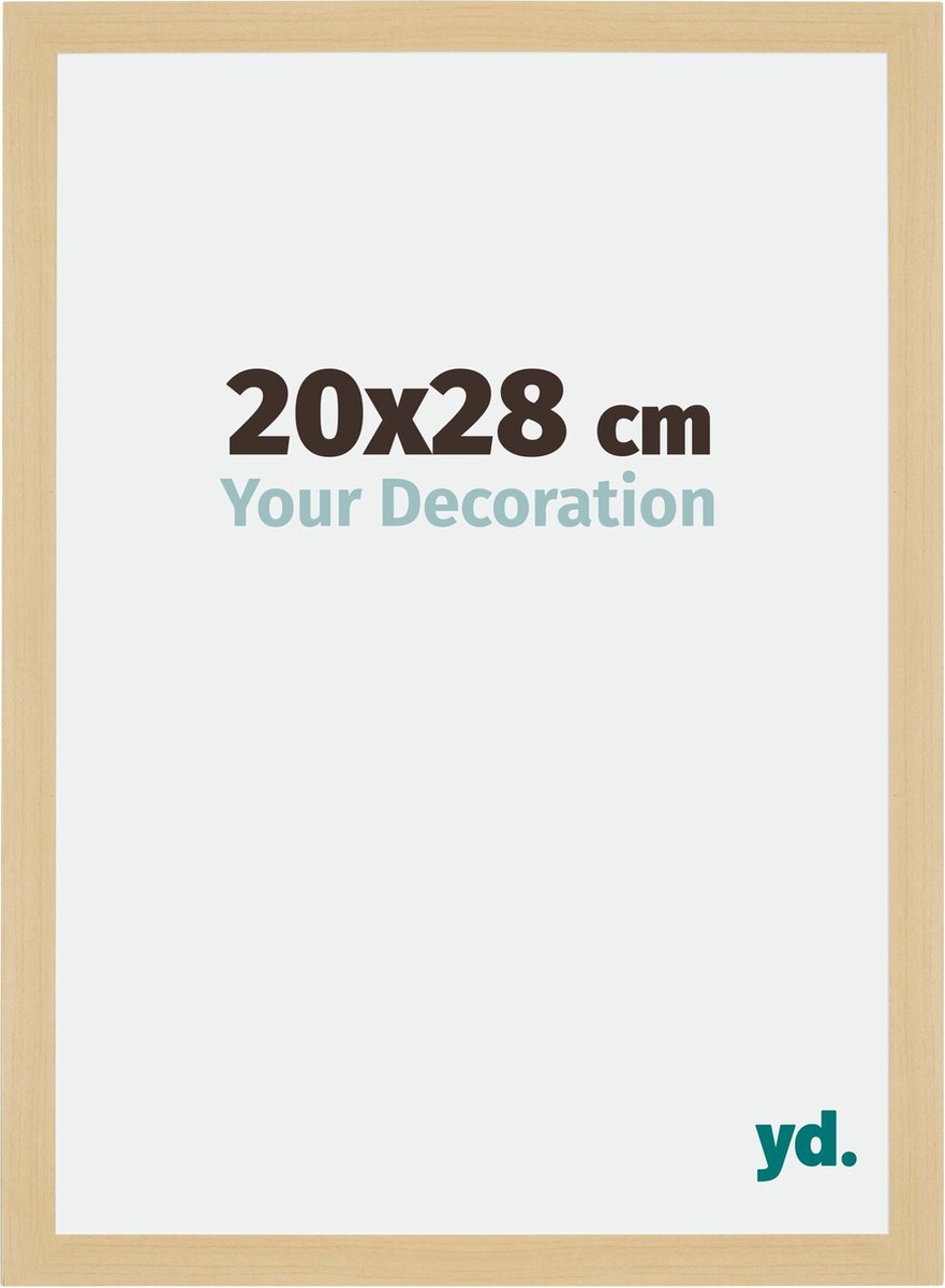 Your Decoration - Fotolijst 20x28 cm - MDF - Ahorn Decor - Mura