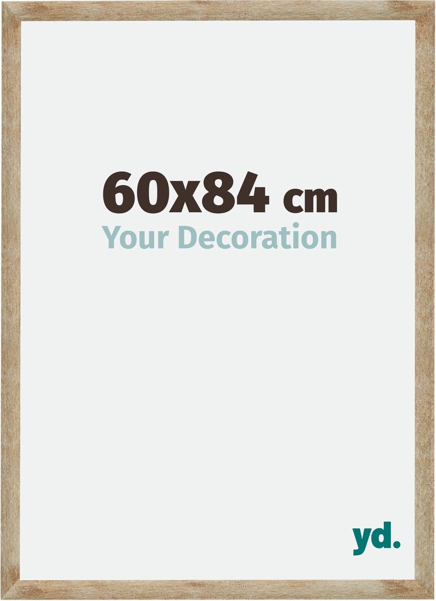 yd. Your Decoration - Fotolijst 60x84 cm - MDF - Goud - Catania