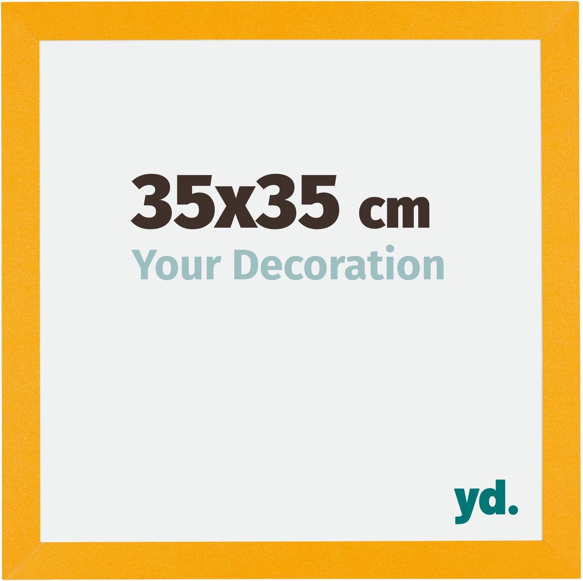 yd. Your Decoration - Fotokader 35x35 cm - MDF - Geel - Mura