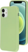 Mobiparts hoesje geschikt voor de Apple iPhone 12/12 Pro - Siliconen - Groen