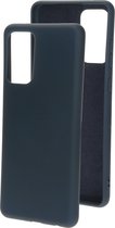 Mobiparts hoesje geschikt voor de Samsung Galaxy A72/A72 5G - Siliconen - Blauw