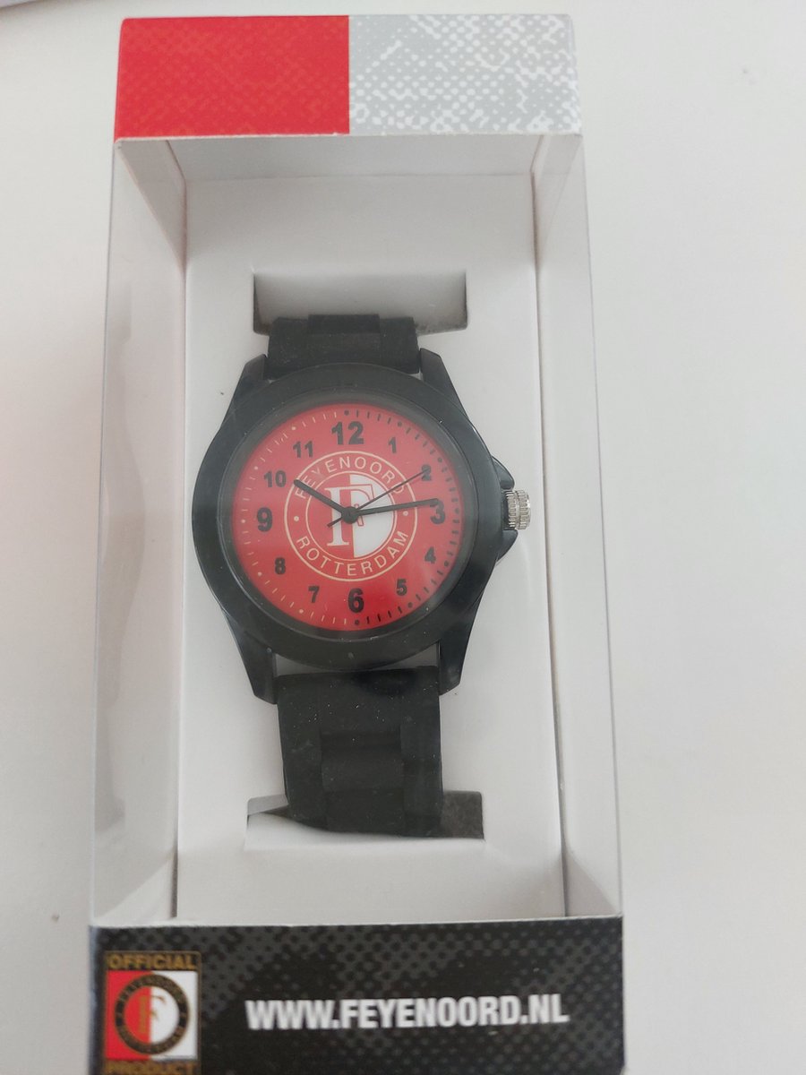 Feyenoord Tienerhorloge - Spatwaterdicht - Nikkelvrij - Quartz Uurwerk