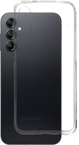 Mobiparts hoesje geschikt voor Samsung Galaxy A14 4G/5G - Zacht TPU - Schokabsorberend TPU - Grip Coating - Transparant