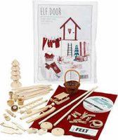 Kabouterdeur - Miniatuur - DIY - Kerst - Decoratie - 2 sets