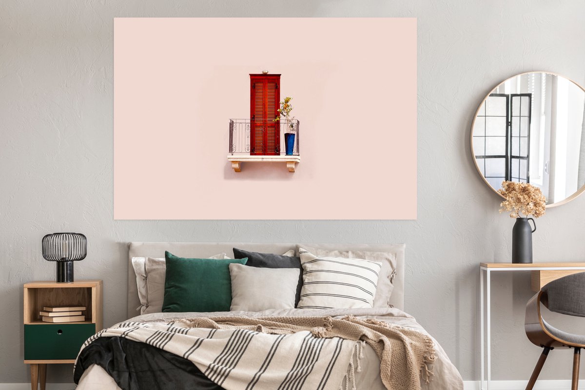 Deur - Rood - Pastel - Architectuur