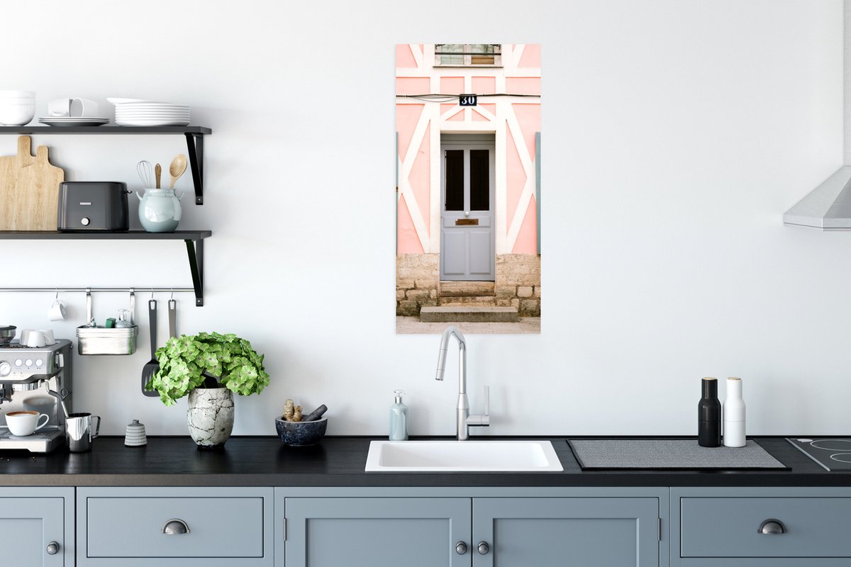 Roze - Deur - Architectuur - Huis