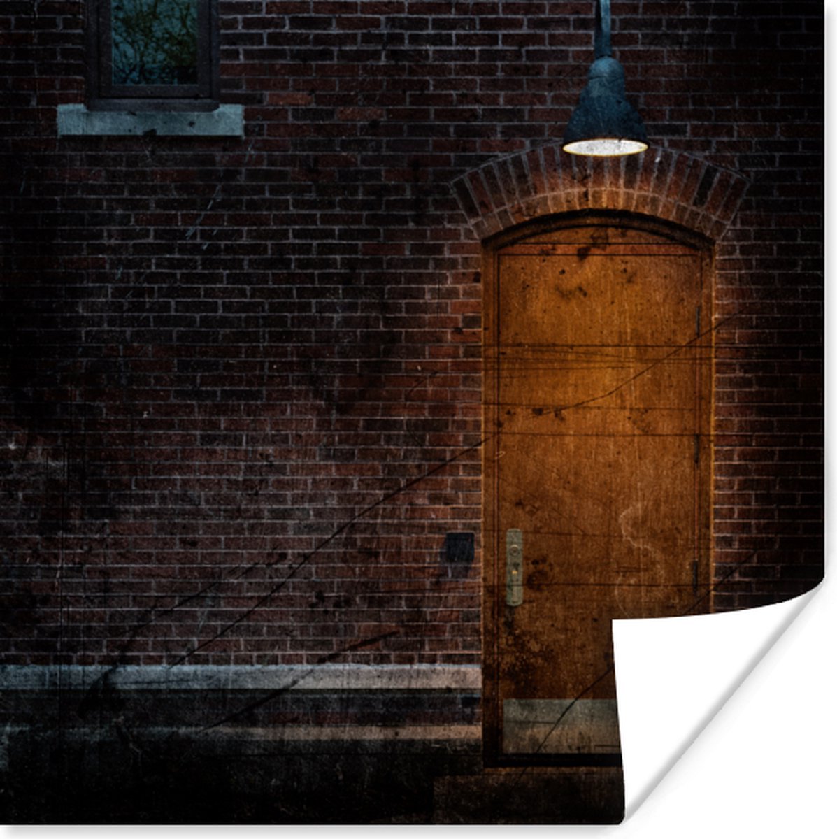 Deur - Muur - Lamp - Architectuur