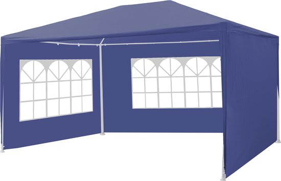 Foto: Partytent 3x4m donkerblauw budget