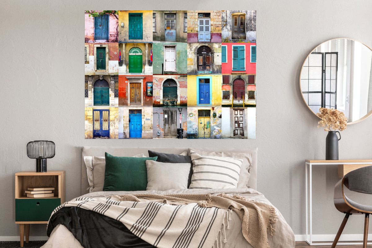 Deuren - Regenboog - Architectuur - Collage