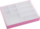 Token Silo Pink-White - Bordspel - Verzamel en Opslag Bakje - Voor Kaarten - Dobbelstenen - Fiches