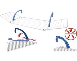 Inklapbaar Droogrek Universeel Wasrek voor in de Badkamer/Tuin/Slaapkamer/Balkon - Aluminium .