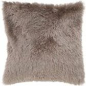 Sierkussenhoes MANON - Taupe - Polyester - 45 x 45 cm