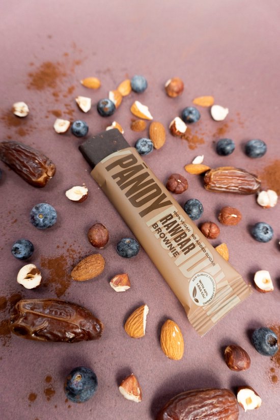 Pandy RAW bar Brownie / Vegan Energie reep / 15 x 35 g