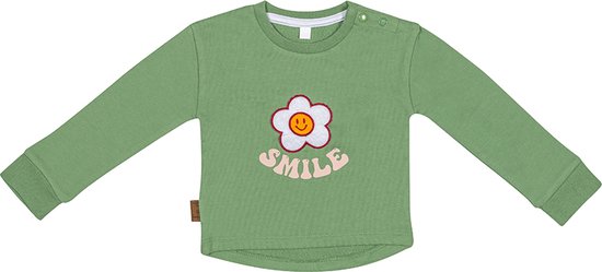 Frogs and Dogs - Meisjes sweater - Green - Maat 62